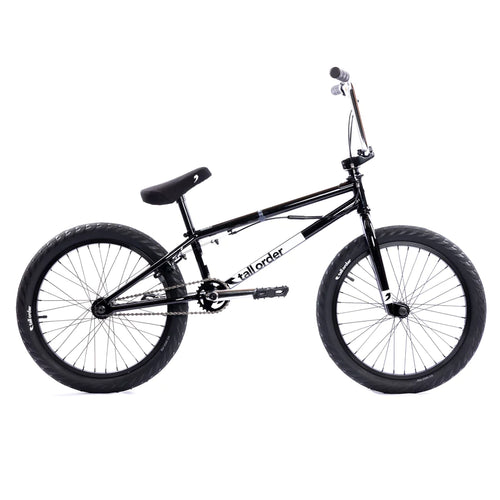 Tall Order Pro Park complete BMX -gloss black with chrome bars 20.6”