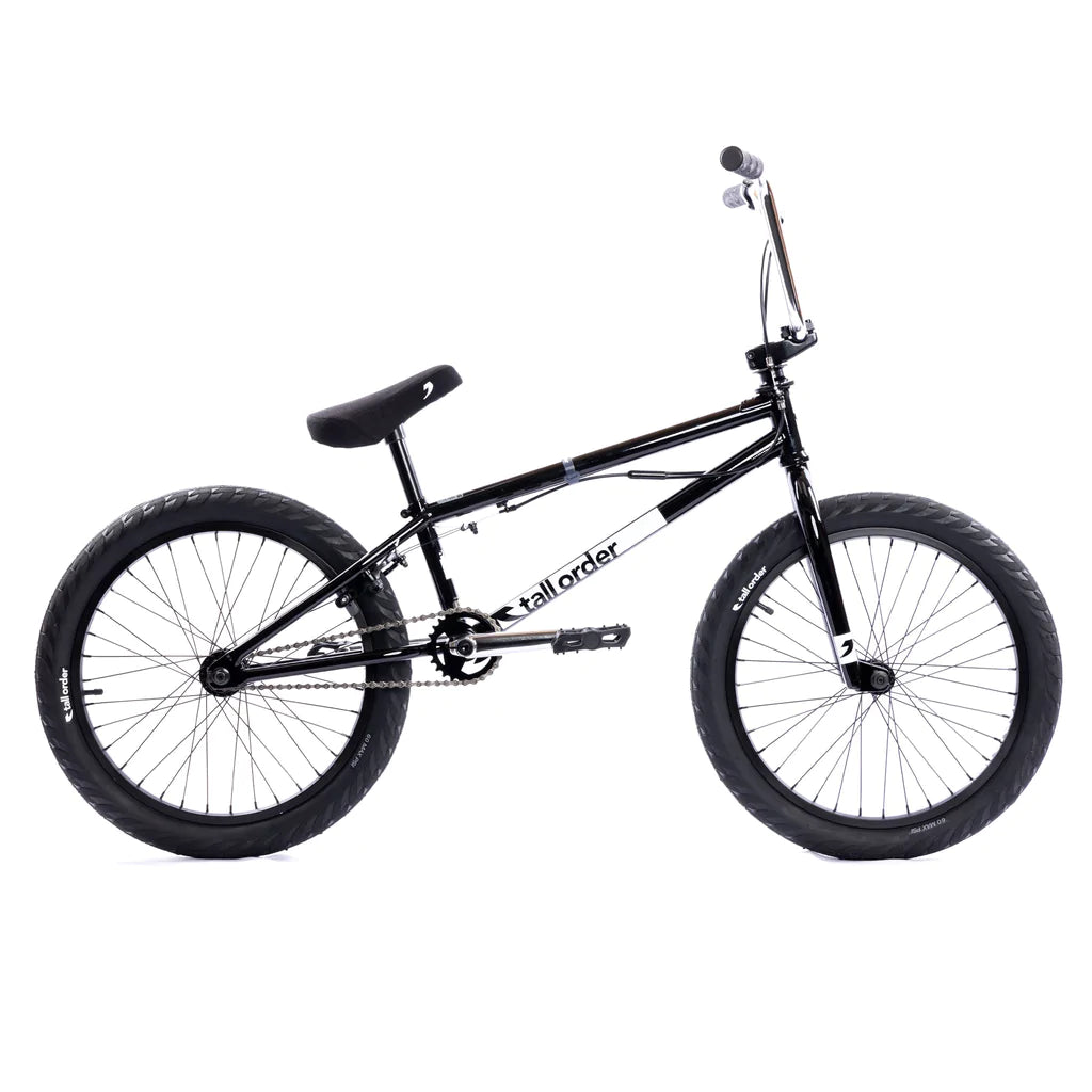 Tall Order Pro Park Bike-gloss black with chrome bars 20.6”