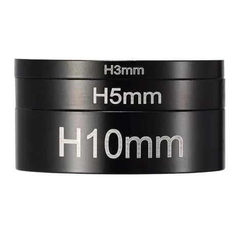 BAR SPACERS BLACK 3 PACK (3MM, 5MM, 10MM)