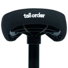 Load image into Gallery viewer, Tall Order 1 Combo Seat - Black With White Embroidery
