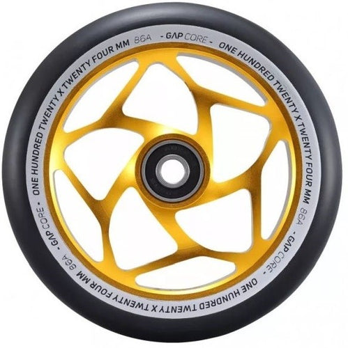 Blunt- 120mm Gap Core Wheel- Gold/Black