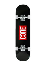 Load image into Gallery viewer, CORE COMPLETE SKATEBOARD - STAMP BLACK 7.75