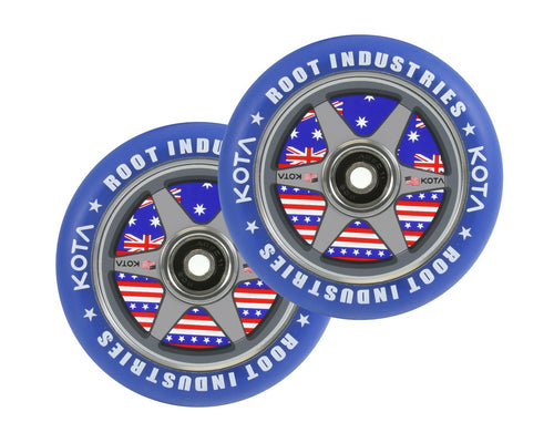 Root Ind. Air Scooter Wheels Pair Dakota Schuetz 110mm