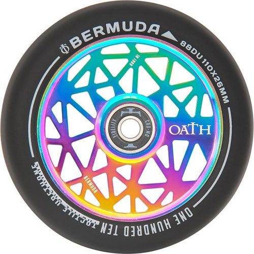 OATH BERMUDA WHEELS (PAIR) 110MM NEO CHROME