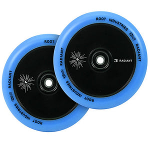 Root Ind. Air Scooter Wheels Pair Radiant/Blue 110mm
