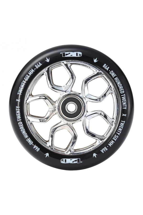 BLUNT LAMBO 120MM SCOOTER WHEEL CHROME